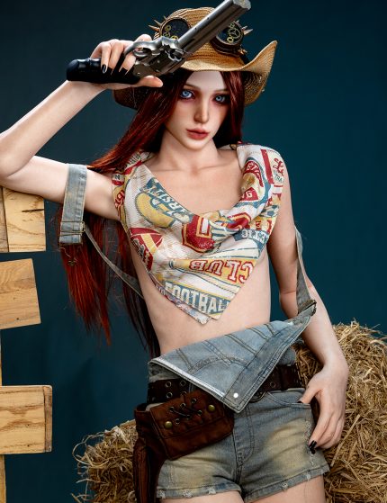 161cm (5ft3) A-cup Head K3 Silicone Sex Doll – Cyndia